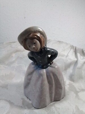 Keramik Figur Mädchen,NAO Lladro Daisa 1987,Spanien,80er,Vintage, #3