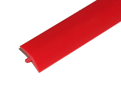 20ft Roll of 3/4'' Bright Red Plastic T-Molding for Arcade Game, MAME Cabinets