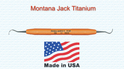 PDT R138T Montana Jack Titanium Dental Scaler Double Ended Made in USA