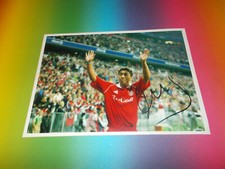 Giovane Elber Bayern Munich signed autographed autograph on 20x28 photo