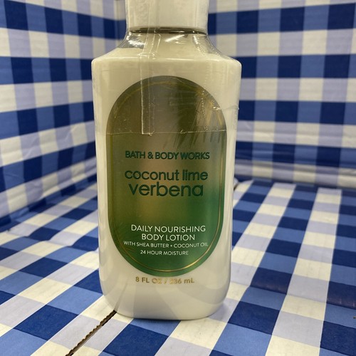 Bath & Body Works Coconut Lime Verbena Body Lotion 8 Fl Oz - Picture 2 of 3