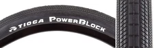 Tioga POWERBLOCK bmx tires, Bmx Racing from 20x1.1/8 up to 24x2.10