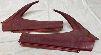 70-72 Duster Window Mopar Metal Panel Interior Quarter Glass Molding Moulding 