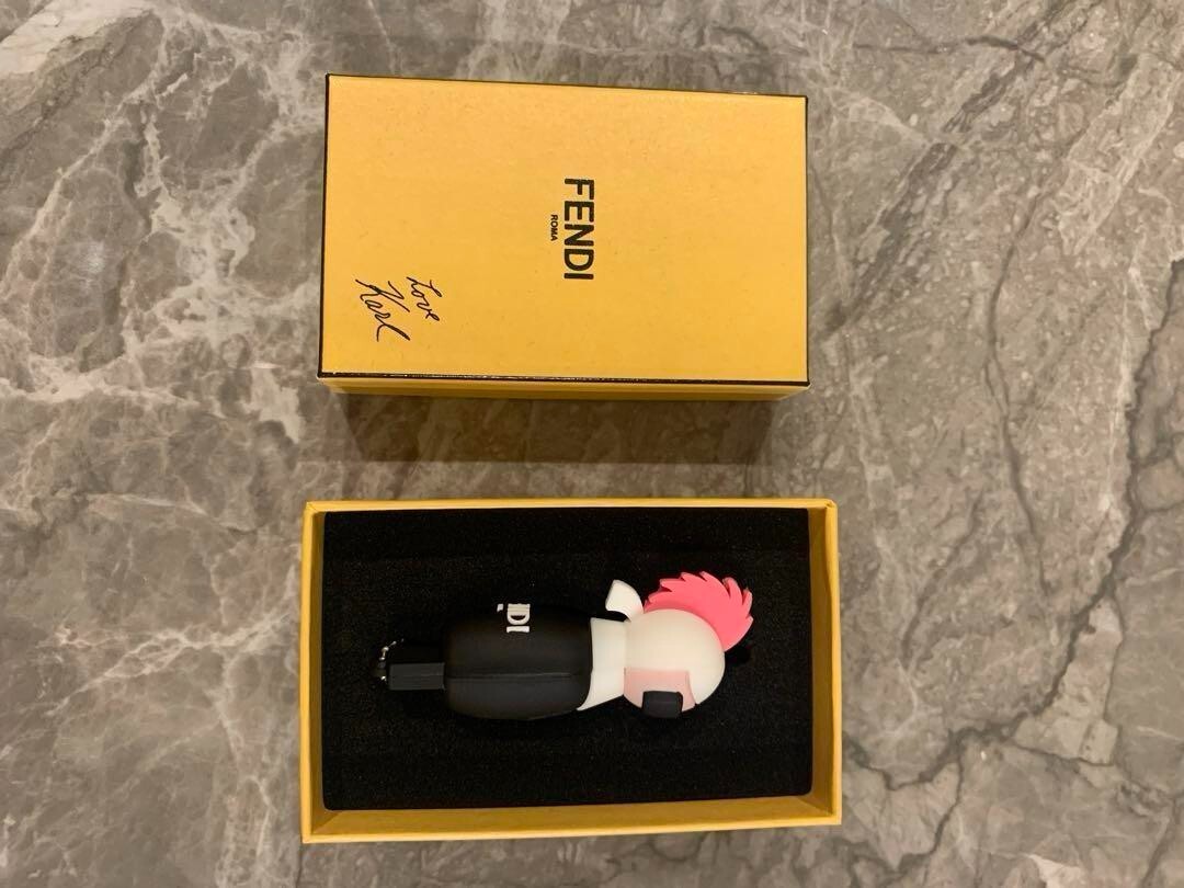 Fendi NEW Novelty USB Karl Lagerfeld keychain | eBay