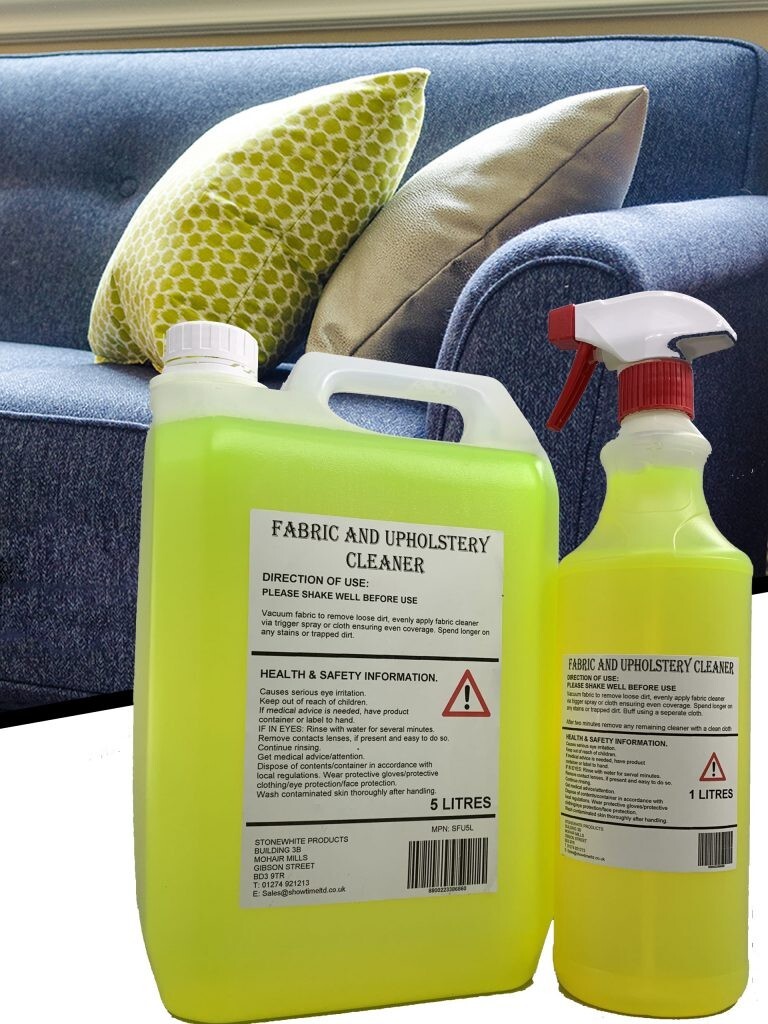 6 LITRE UPHOLSTERY CLEANER FABRIC AND CARPETS STAINS MOULD AND MILDEW