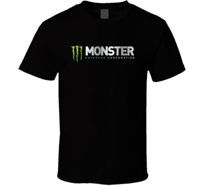 Monster Beverage Corporation Nasdaq Company Logo Employee Fan T Shirt