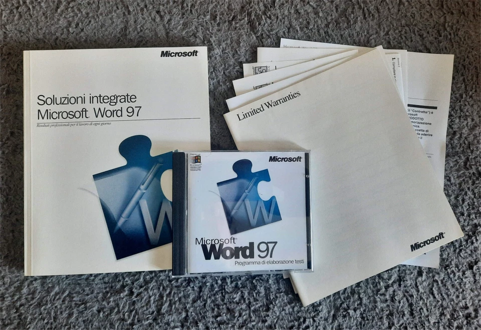 MICROSOFT - OFFICE - WORD 97 - CD - Immagine 3 di 4