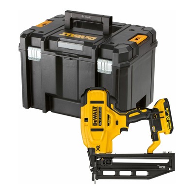 DEWALT 18,0 Volt Akku-Stauchkopfnagler 0° (bürstenlos) 32-64mm 16ga