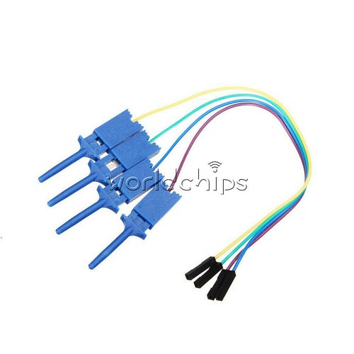 IIC SPI LHT00SU1 24MHz USB Logic Analyzer & Connection line Test Clamp Clip Kit - Picture 25 of 27