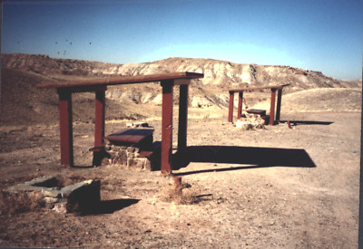 ORIGINAL 35MM COLOR PHOTO AMERICAN SOUTHWEST STUDY #29 CAMP GROUND CANOPY