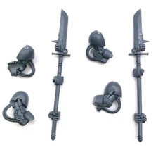 Grey Knights Brotherhood Terminator squad Nemesis Force 2H Halberds
