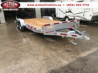 HEAVY DUTY!! 7' X 20' EQUIPMENT/CAR HAULER-NO RUST!!