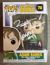 Vincent LaRusso Signed “Banks #99” Funko Pop Figure #792 “The Mighty Ducks” JSA