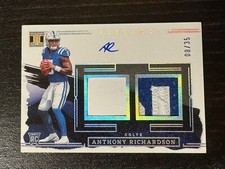 2023 Panini Impeccable Anthony Richardson Elegance RPA 8/35 On Card Auto!
