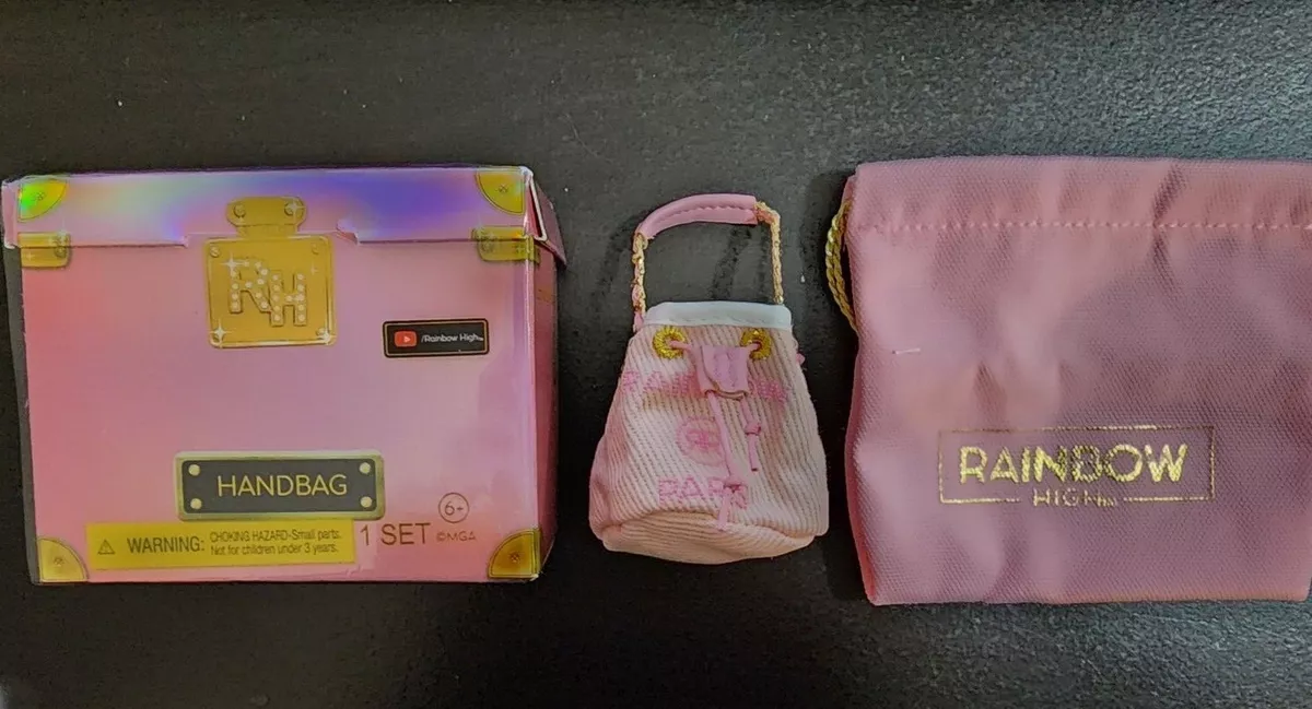 MGA Entertainment Rainbow High - Mini Accessories Studio : Collection de  sacs à main, Accessoires de poupée