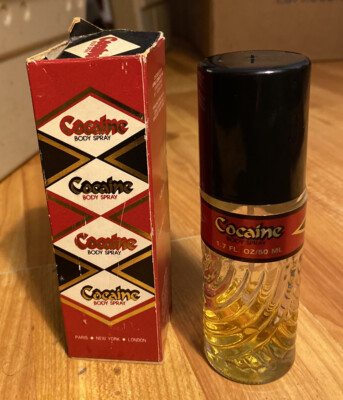 Rare & Vintage - Cocaine Body Spray By Pierre Vivion - 2 FL Oz. Maybe 1 Oz Left