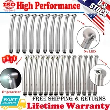 10Pcs Dental Handpiece High Speed Push Button Turbine 4H for NSK Pana Max Style