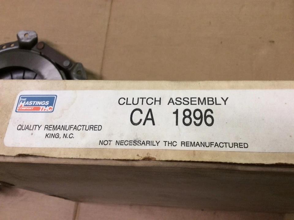 Placa de presión de embrague remanufacturada The Hastings Company 1896 solamente Foto 2 de 4