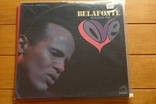 BELAFONTE "SINGS OF LOVE" LP 12" VINYL RECORD VG+ RCA VICTOR INNER [76]