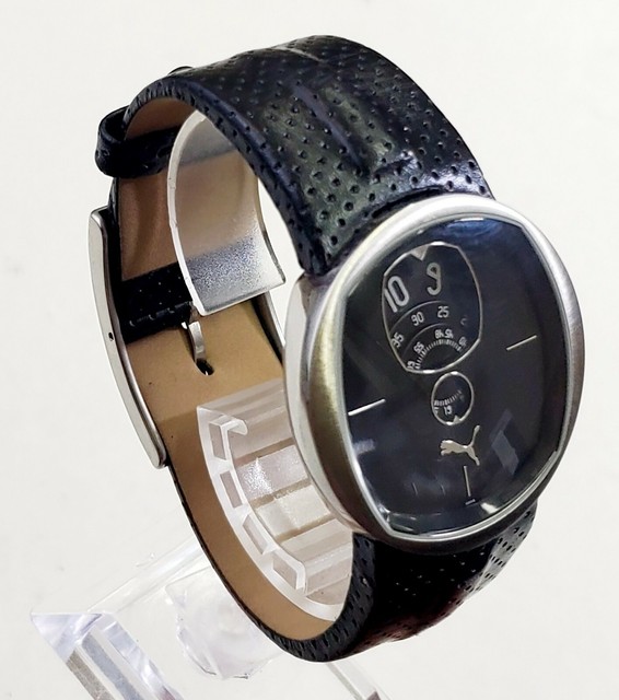 puma take pole position watch stainless steel 805