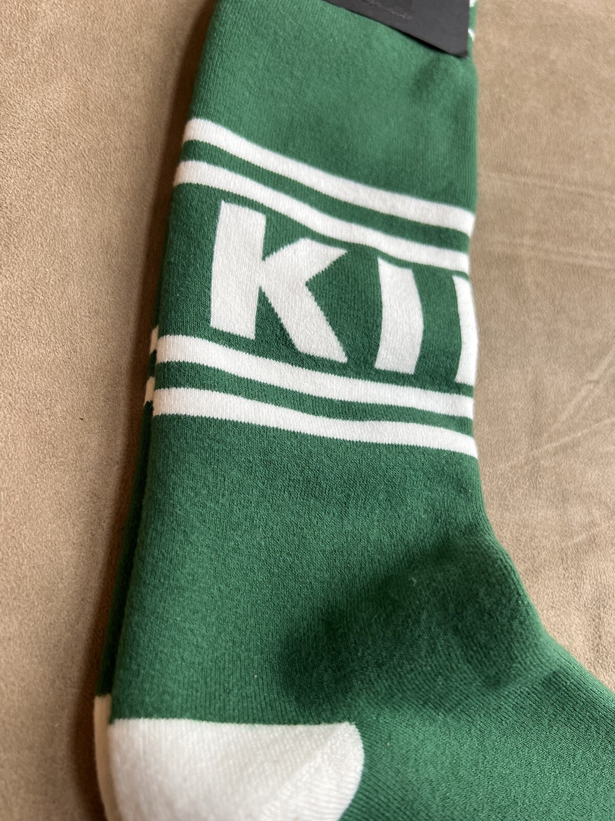 DOLCE&GABBANA KNITTED GREEN KING 1984 LONG SOCKS COTTON SIZE XL image 2