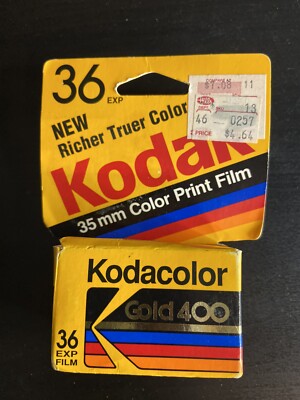 Kodak Gold Kodacolor 35mm 400 Speed Film Expired 06/1991  1 roll 36 Exposure