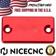 CNC Brake Reservoir Cover 2001-2025 Kawasaki KX85 KX 85 Master Cylinder Cap Lid