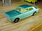 Matchbox 53 Ford Zodiac MKIV Blue Lesney England 1/64 j1124L