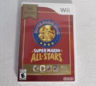 Super Mario All*Stars (Nintendo Wii, 2010) CIB Complete with Manual
