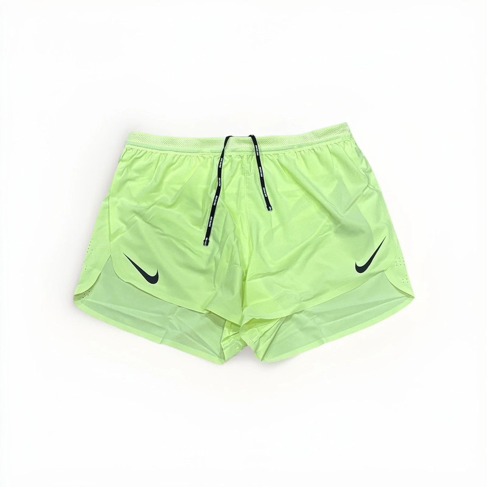 Nike Dri-FIT ADV Running Shorts Yellow 4" Lightweight FN3352-736, Men’s Large
