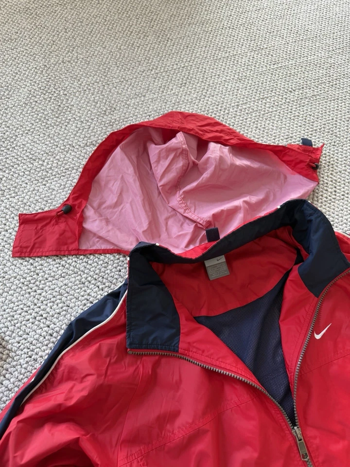 Nike Vintage Tracksuit Größe L Red 90er Trainingsjacke - Bild 3 von 3