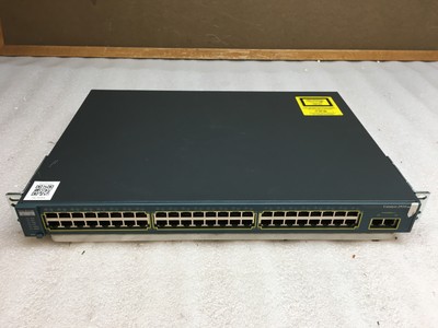 Cisco Catalyst 2950 Series WS-C2950T-48-SI 48-Port 10/100/100Base-T GbE Switch