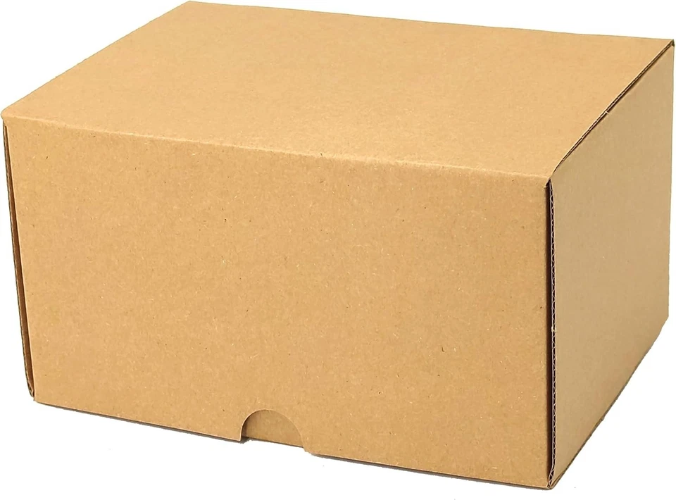 Lot of 50 Brown Corrugated Cardboard Boxes for Shipping Packaging (7" x 5" x 4") - Image 4 of 4