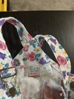 Vintage Day Sportswear Girls Floral Shortalls Overalls Size 2T NWT — photo 3