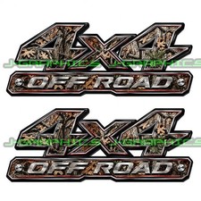 4x4 Off Road Grunge Real Tree Camo Decals Truck Bedside Fender Sticker Pair A 4x4 Off Road Grunge Real Tree Camo Decals Truck Bedside Fender Sticker Pair A