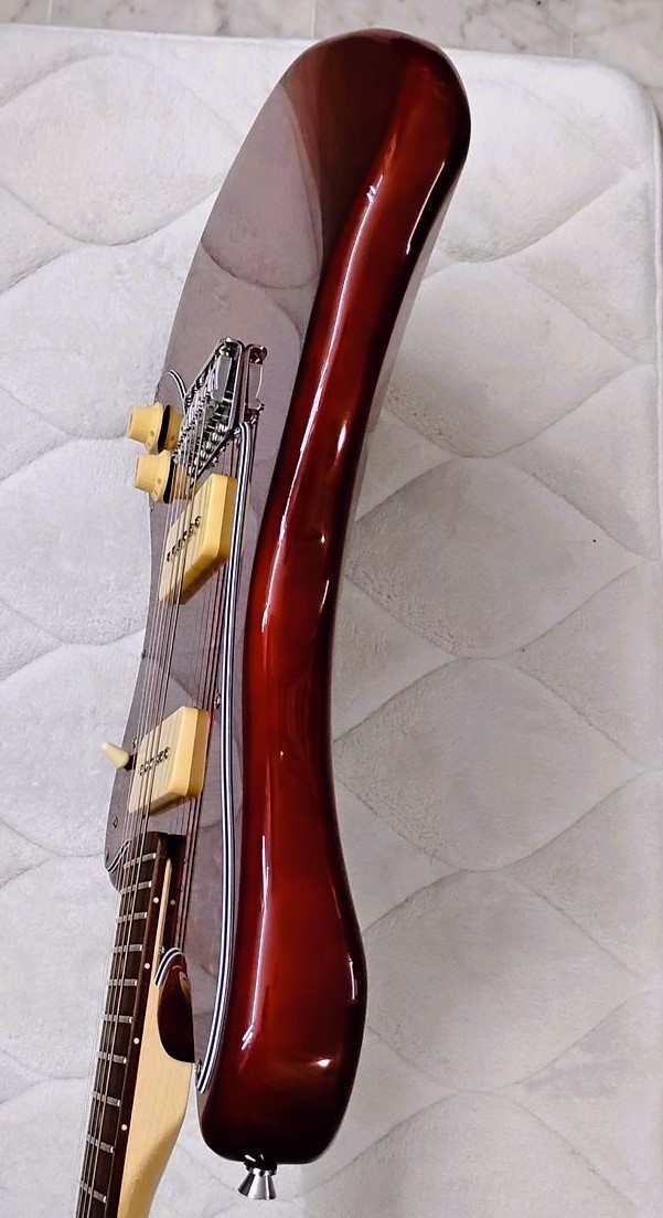 Reville Offset Jazzmaster-Style Guitar w P90 UPGRADED Lindy Fralin