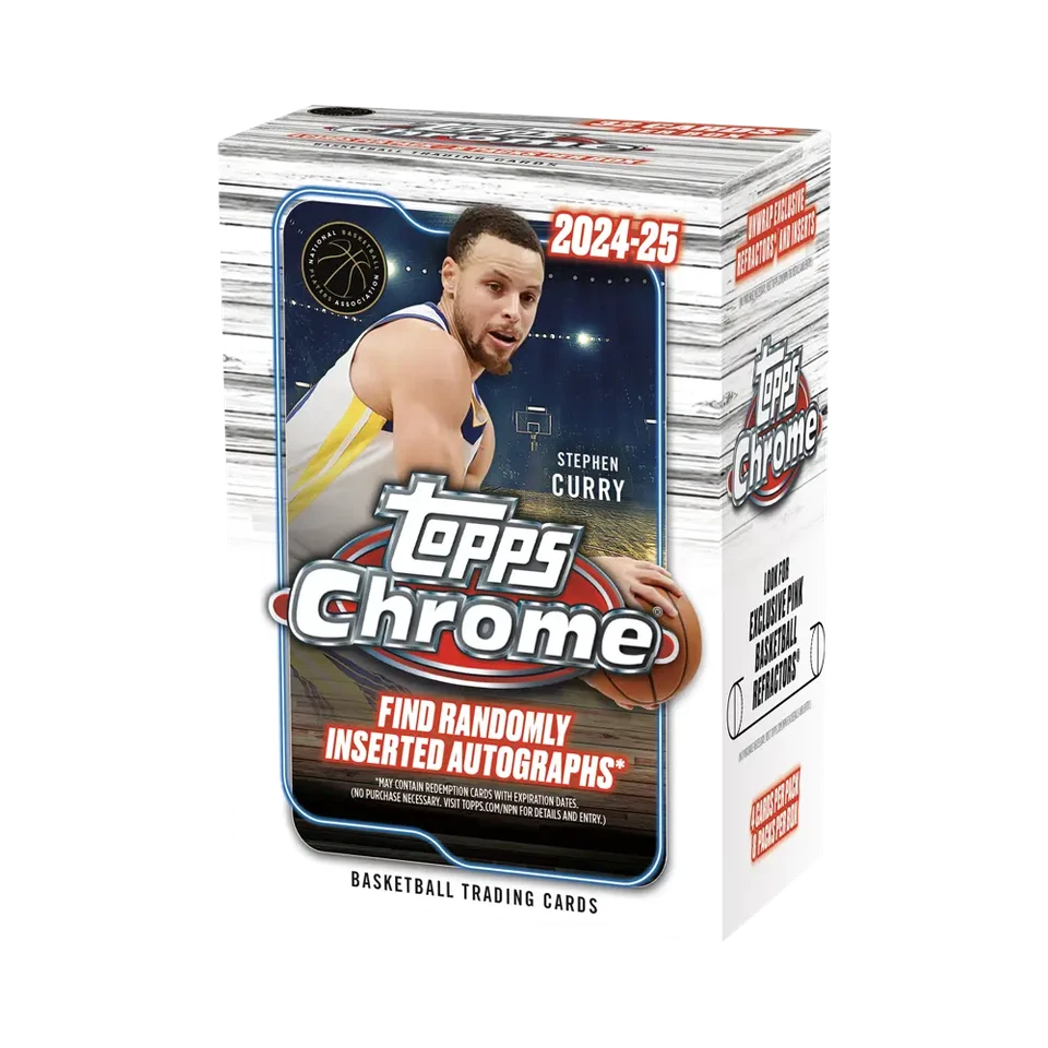 2024-25 Topps Chrome Basketball Blaster Box
