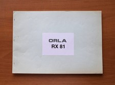 ELKA ORLA RX81 Original Service Manual Schematic Schematic Electr RX-81