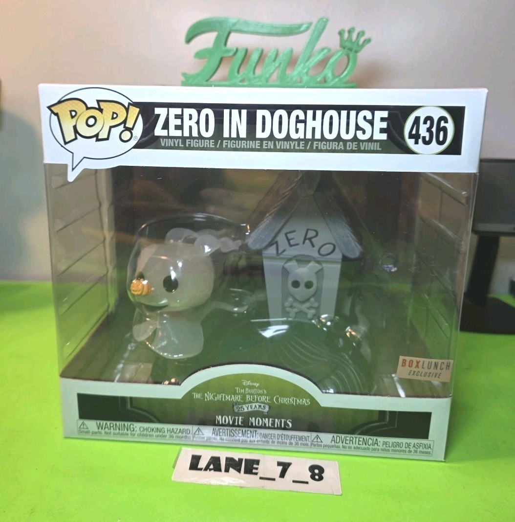 Funko Pop! Disney Zero In Doghouse #436 Box Lunch Exclusive 