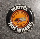 Vintage 1969 Hot Wheels The Heavyweights Moving Van  Button Mattel