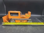 1960s TONKA TOYS Bulldozer Vintage Orange Pressed Steel Tractor. MG
