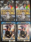 2025 Bowman Chrome Konnor Griffin 4 Card Insert Lot