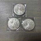 2017 $1 American Silver Eagle 1oz Set Of 3