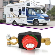 Top Post Battery Disconnect Switch Marine Cut-Off Switch Isolator 12-48V US