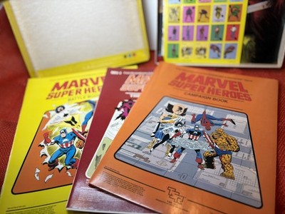The Heroic Role Playing Game Marvel Super Heroes TSR 1984 complete ???