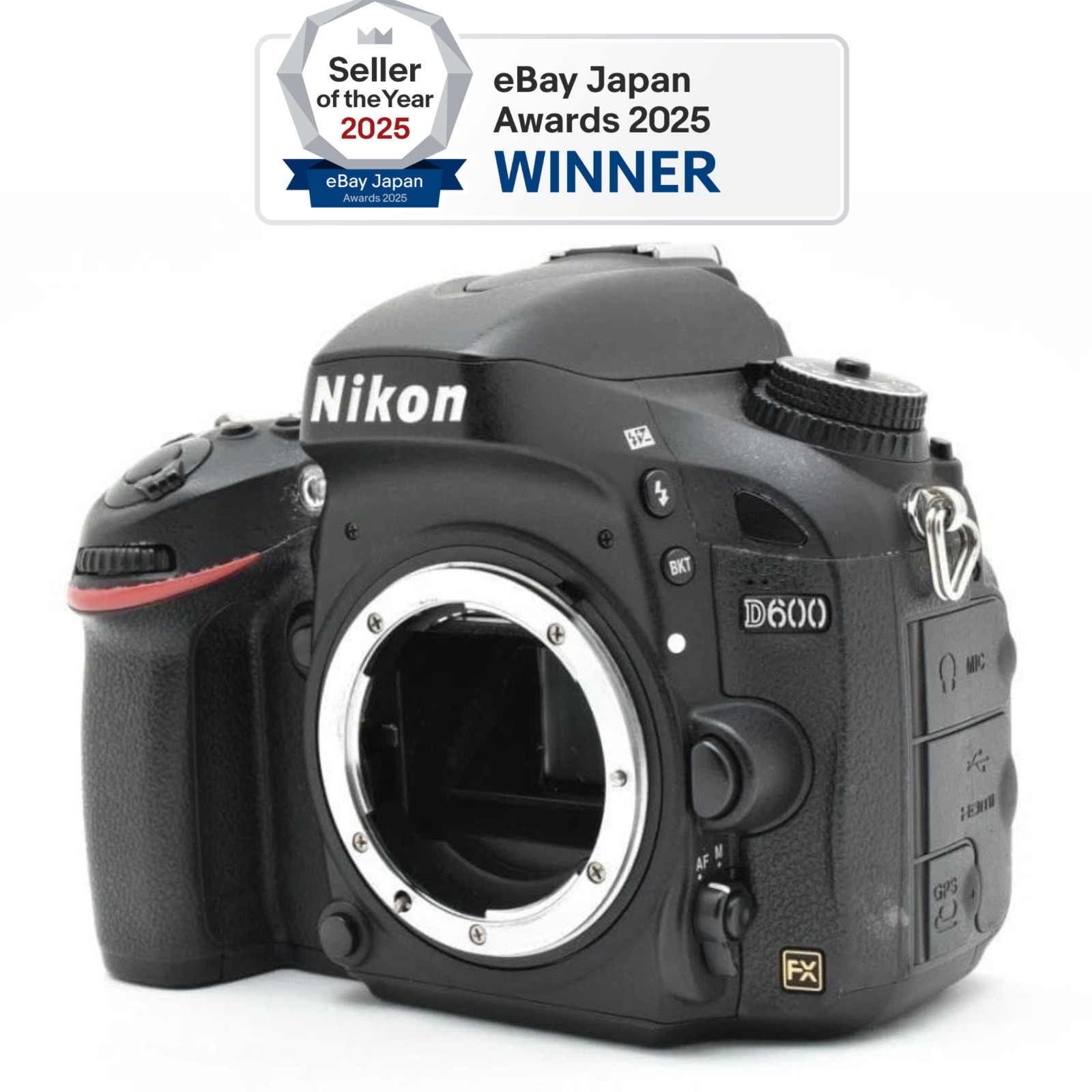 Nikon D600 vintage camera equipment - eBay listing photo 4
