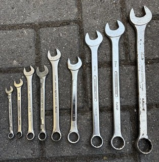 Britool Metric Combination Spanners RJM And Some King Dick CSM Job Lot 24 10 mm