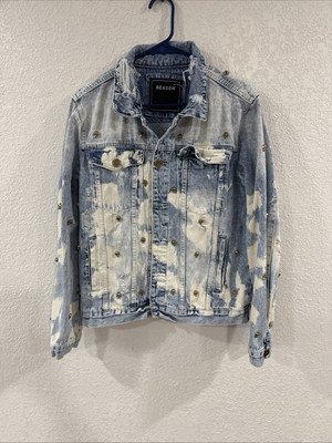 Reason mens size Large jean jacket
