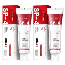 2 pack YAYASHI SP-4 Probiotic Toothpaste SP-4 Whitening Toothpaste Whitening NEW