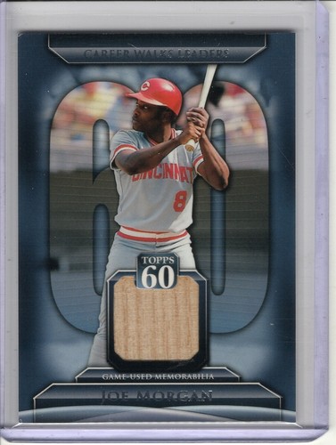 2011 TOPPS 60 SERIES JOE MORGAN GAME-USED BAT RELIC #T60RJM